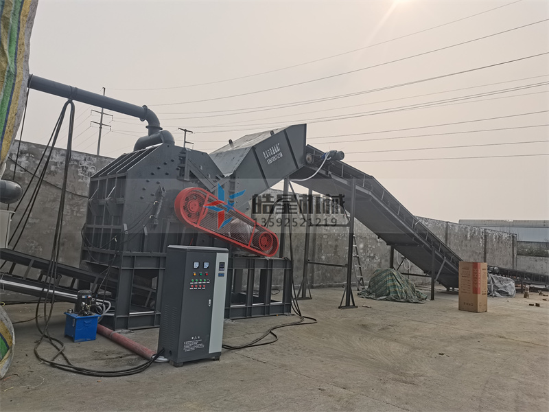 廢鋼破碎機生產(chǎn)線助力大規(guī)模固廢再利用 廢鋼破碎機生產(chǎn)線助力大規(guī)模固廢再利用